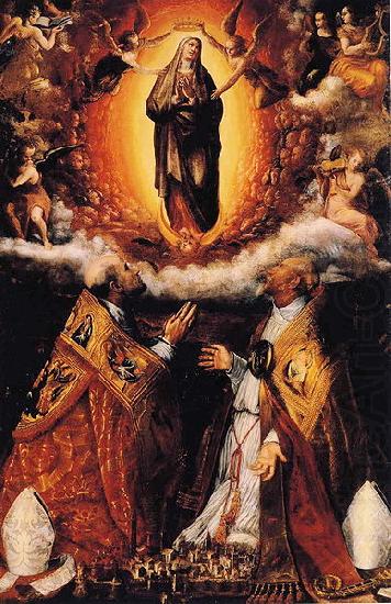 Assumption of the Virgin, FONTANA, Lavinia